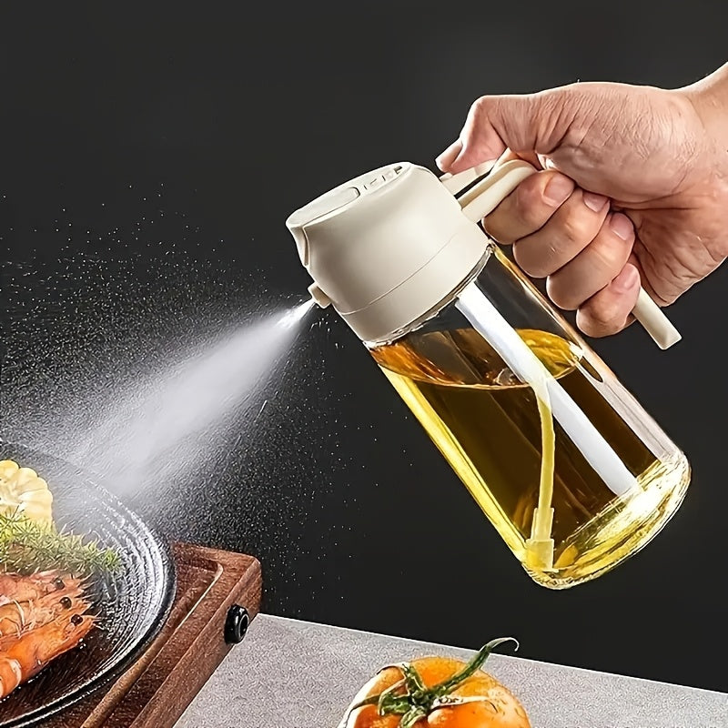 Dual-Use Oil Bottle