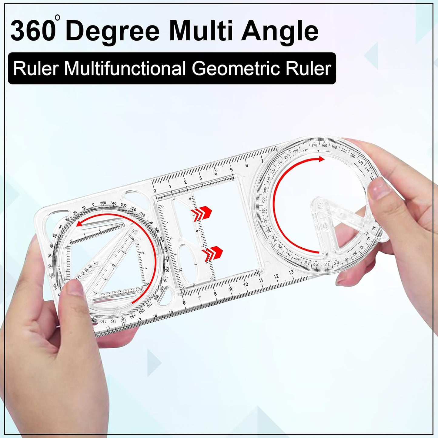 Multifunctional Geometric Ruler - Buy 1 Get 1 Free