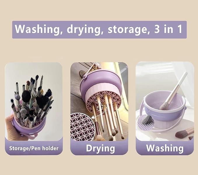 GlamSpin Makeup Brush Cleaner