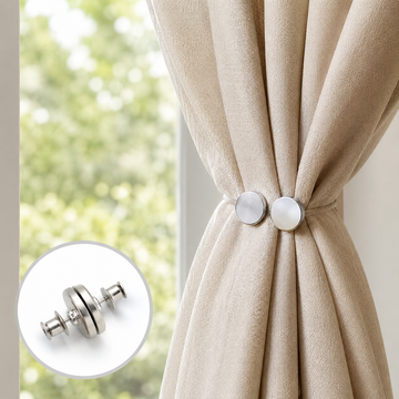 Magnetic Curtain Clips - Pack Of 4