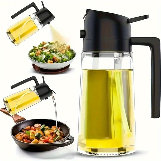 Dual-Use Oil Bottle