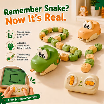 Crazy Crawl Remote Snake Toy