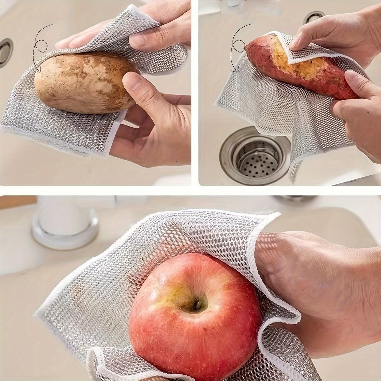 Non-Scratch Cleaning Rags