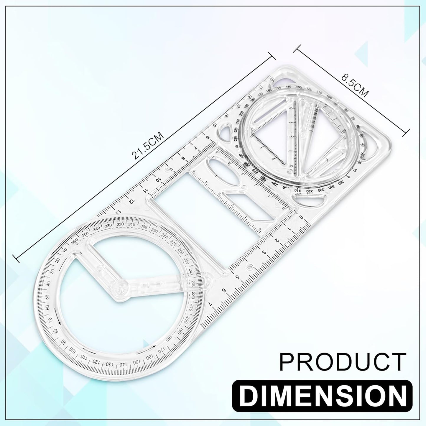 Multifunctional Geometric Ruler - Buy 1 Get 1 Free